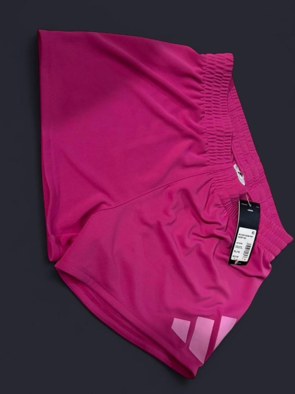 adidas kids Hot Pink Athletic Shorts